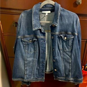 Lane Bryant Blue Jean Jacket